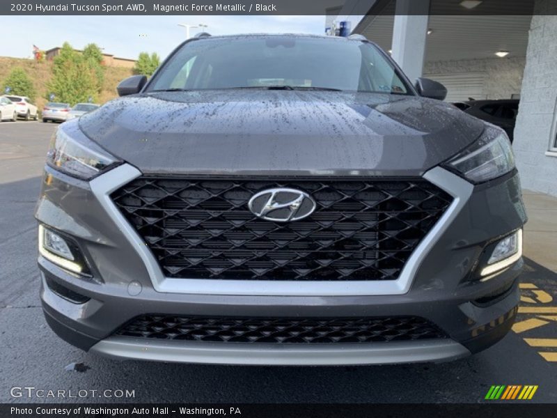 Magnetic Force Metallic / Black 2020 Hyundai Tucson Sport AWD