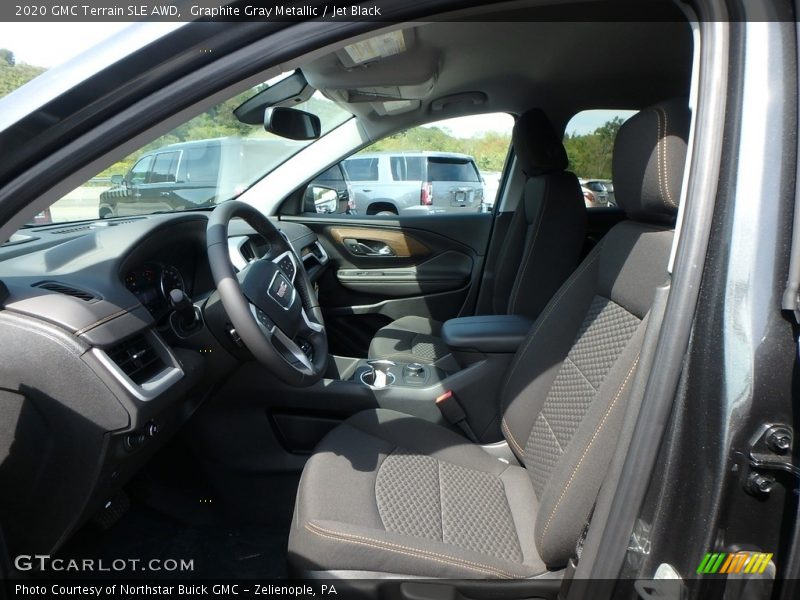 Graphite Gray Metallic / Jet Black 2020 GMC Terrain SLE AWD