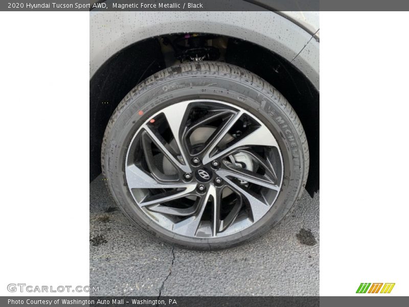 Magnetic Force Metallic / Black 2020 Hyundai Tucson Sport AWD