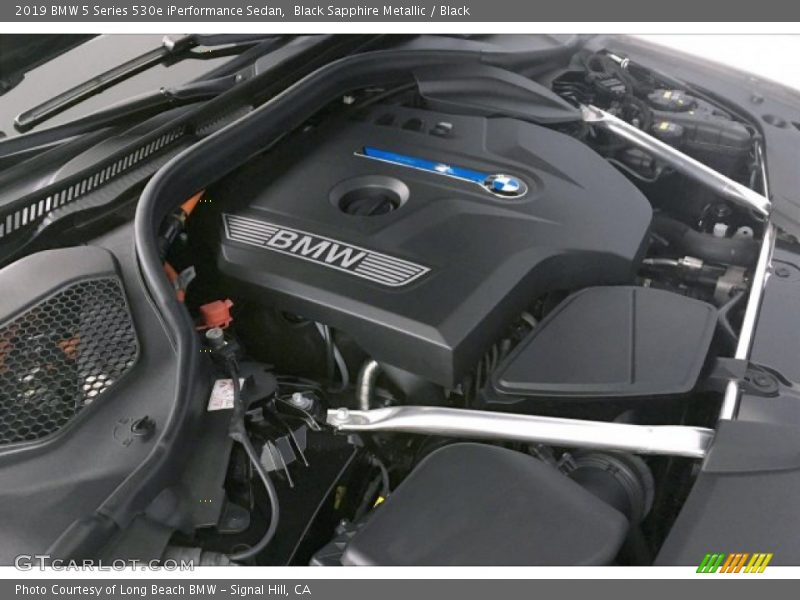 Black Sapphire Metallic / Black 2019 BMW 5 Series 530e iPerformance Sedan