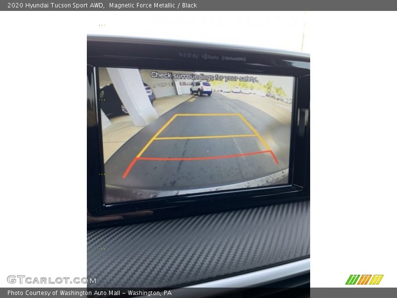 Magnetic Force Metallic / Black 2020 Hyundai Tucson Sport AWD