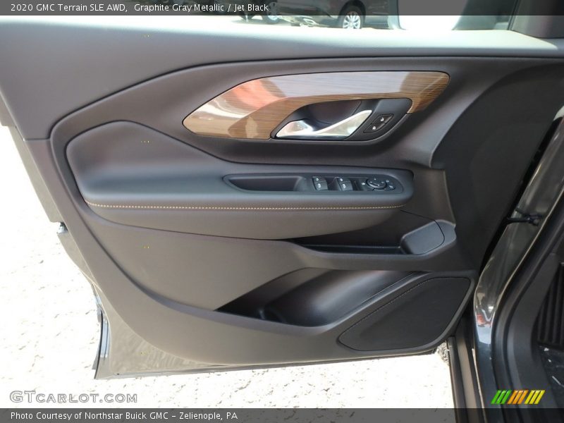Graphite Gray Metallic / Jet Black 2020 GMC Terrain SLE AWD