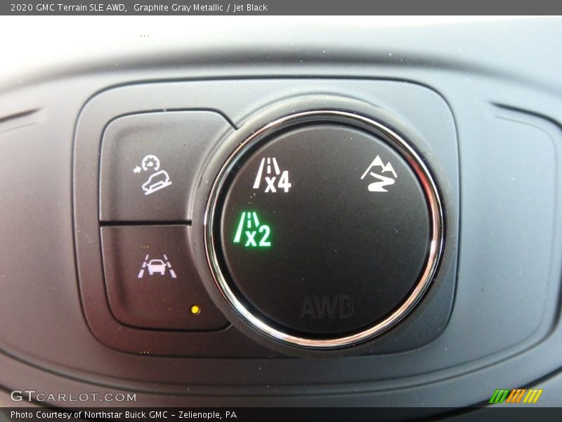 Graphite Gray Metallic / Jet Black 2020 GMC Terrain SLE AWD