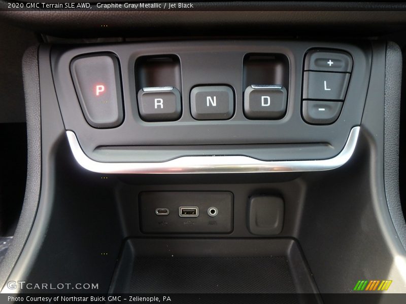 Graphite Gray Metallic / Jet Black 2020 GMC Terrain SLE AWD