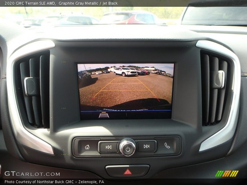 Graphite Gray Metallic / Jet Black 2020 GMC Terrain SLE AWD