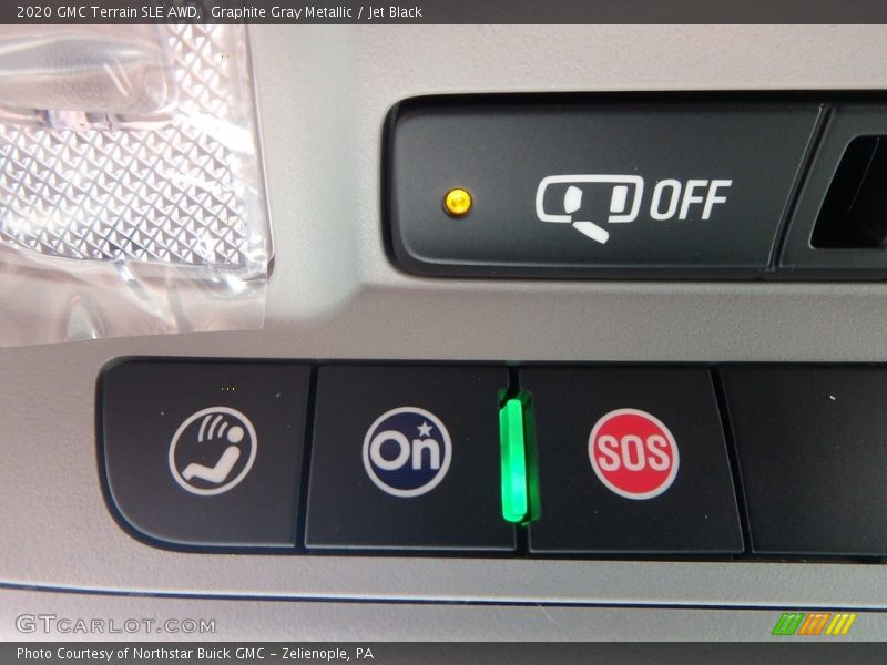 Graphite Gray Metallic / Jet Black 2020 GMC Terrain SLE AWD