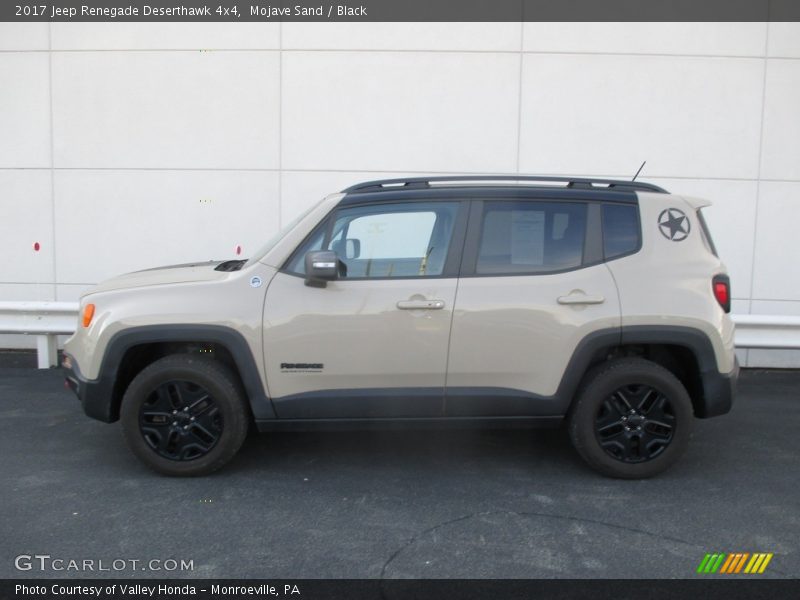 Mojave Sand / Black 2017 Jeep Renegade Deserthawk 4x4