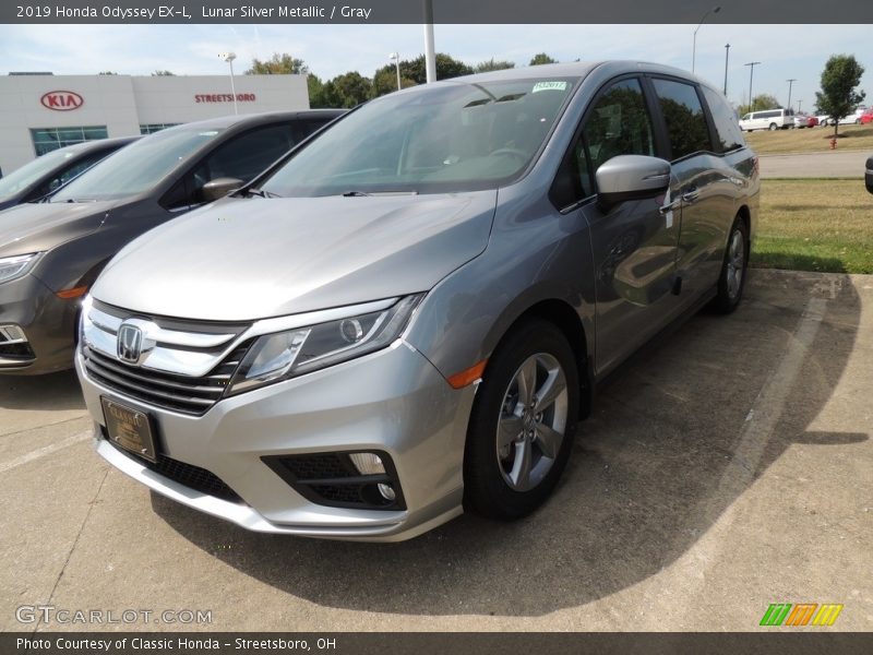 Lunar Silver Metallic / Gray 2019 Honda Odyssey EX-L