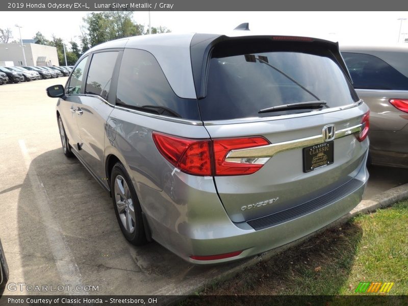 Lunar Silver Metallic / Gray 2019 Honda Odyssey EX-L