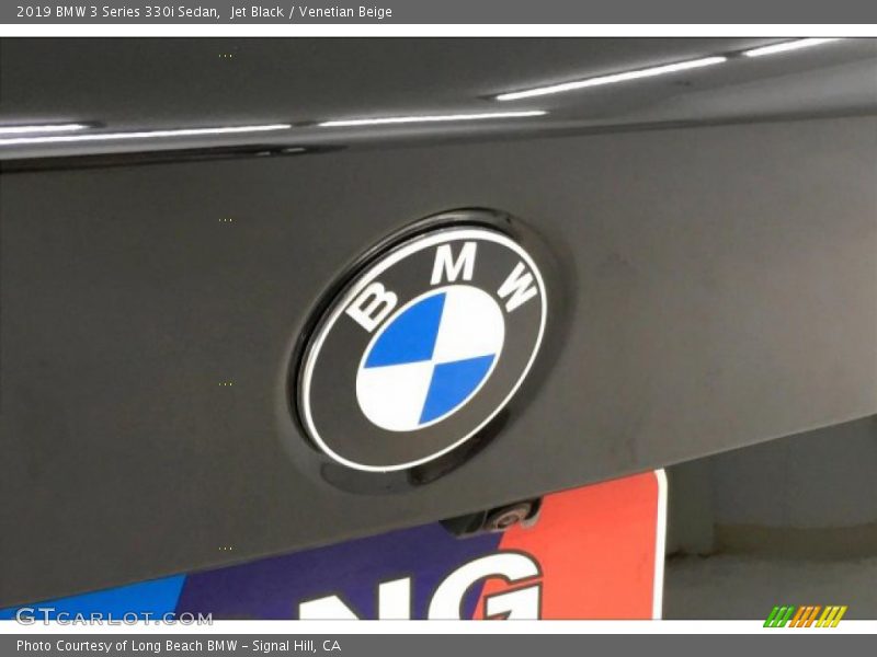 Jet Black / Venetian Beige 2019 BMW 3 Series 330i Sedan
