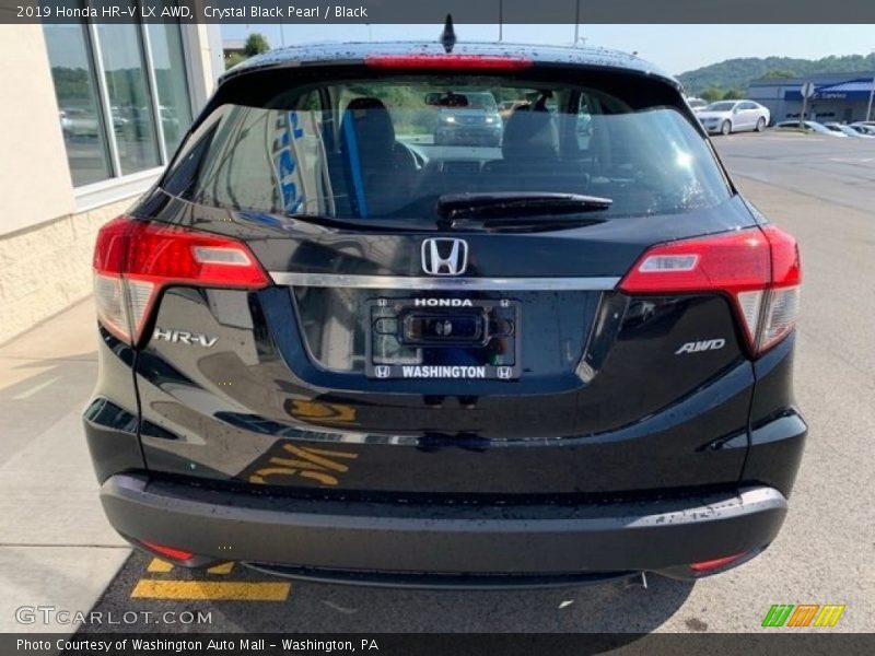 Crystal Black Pearl / Black 2019 Honda HR-V LX AWD