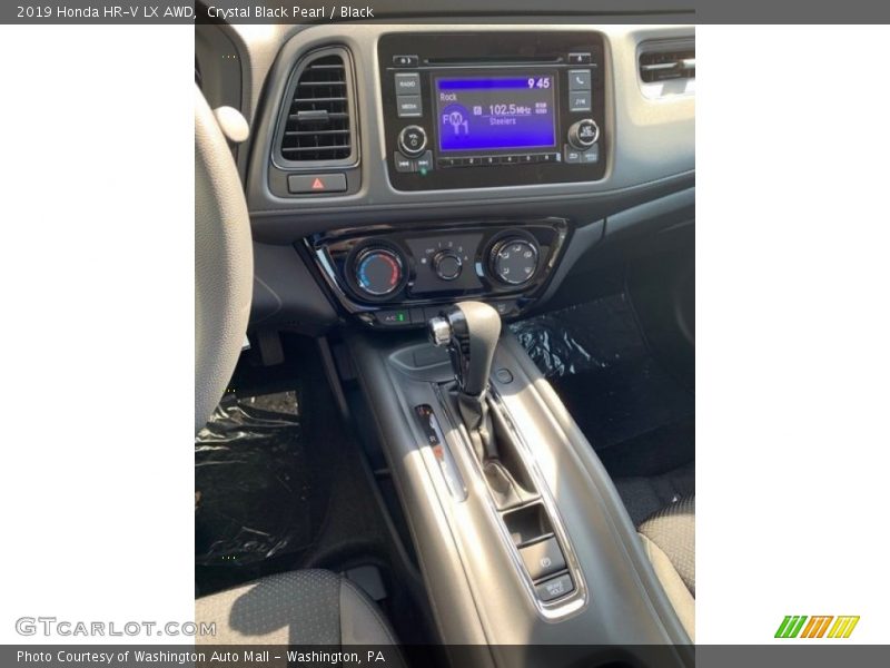 Crystal Black Pearl / Black 2019 Honda HR-V LX AWD