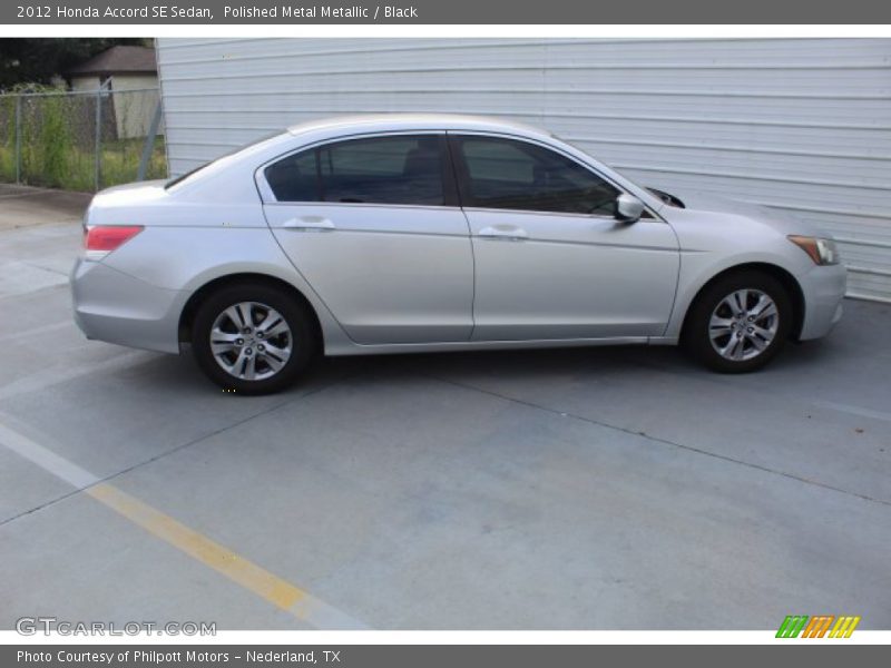 Polished Metal Metallic / Black 2012 Honda Accord SE Sedan