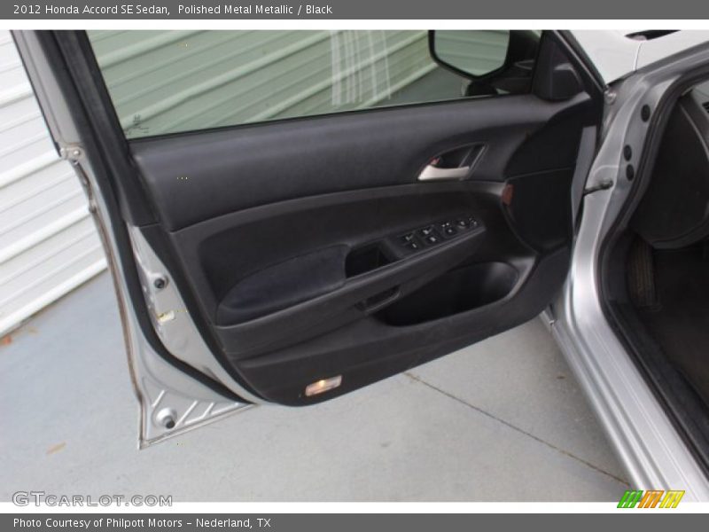 Polished Metal Metallic / Black 2012 Honda Accord SE Sedan
