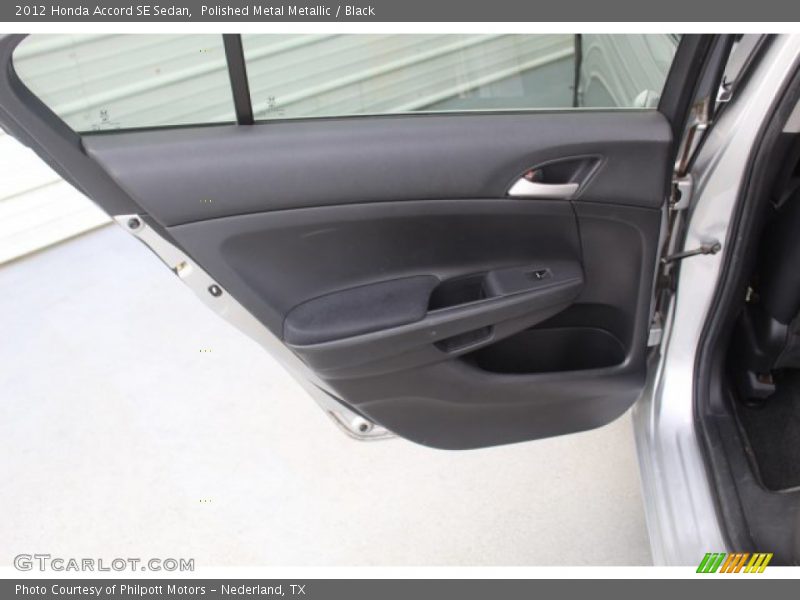 Polished Metal Metallic / Black 2012 Honda Accord SE Sedan