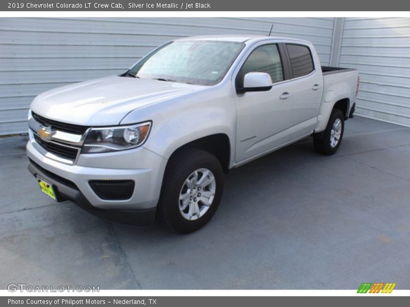 Silver Ice Metallic / Jet Black 2019 Chevrolet Colorado LT Crew Cab