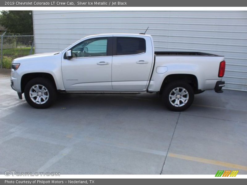 Silver Ice Metallic / Jet Black 2019 Chevrolet Colorado LT Crew Cab