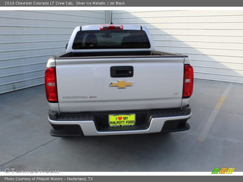Silver Ice Metallic / Jet Black 2019 Chevrolet Colorado LT Crew Cab