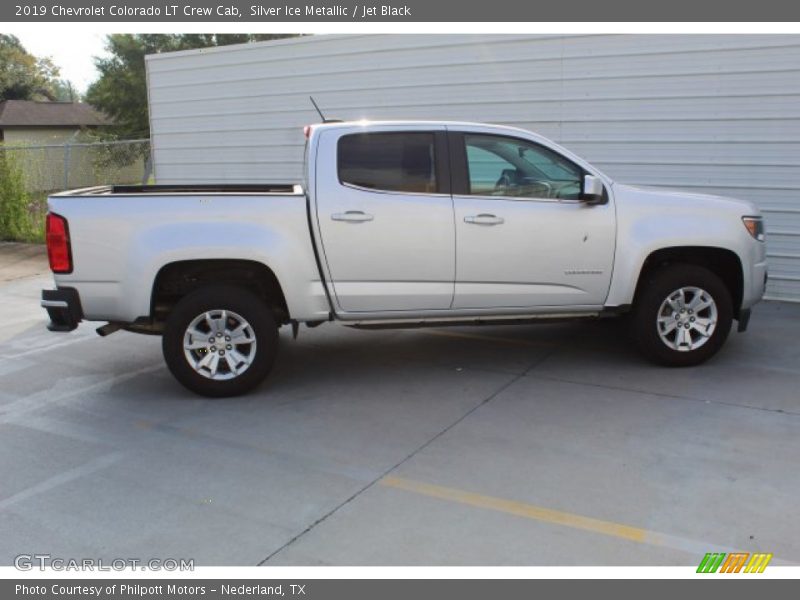 Silver Ice Metallic / Jet Black 2019 Chevrolet Colorado LT Crew Cab