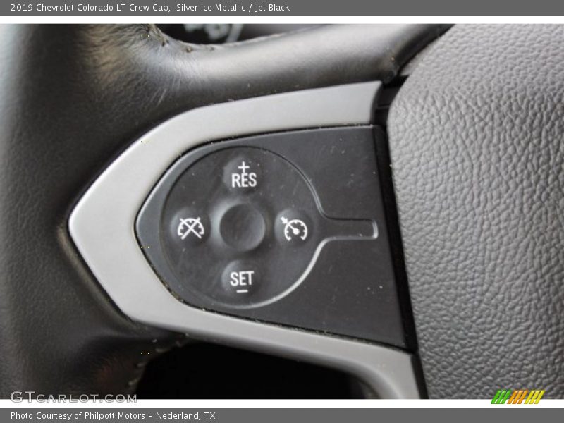 Silver Ice Metallic / Jet Black 2019 Chevrolet Colorado LT Crew Cab