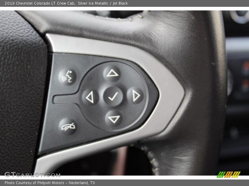 Silver Ice Metallic / Jet Black 2019 Chevrolet Colorado LT Crew Cab