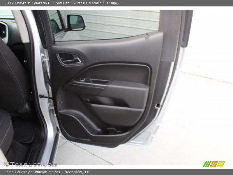 Silver Ice Metallic / Jet Black 2019 Chevrolet Colorado LT Crew Cab