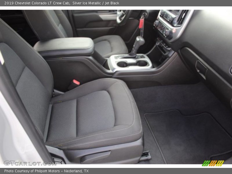 Silver Ice Metallic / Jet Black 2019 Chevrolet Colorado LT Crew Cab