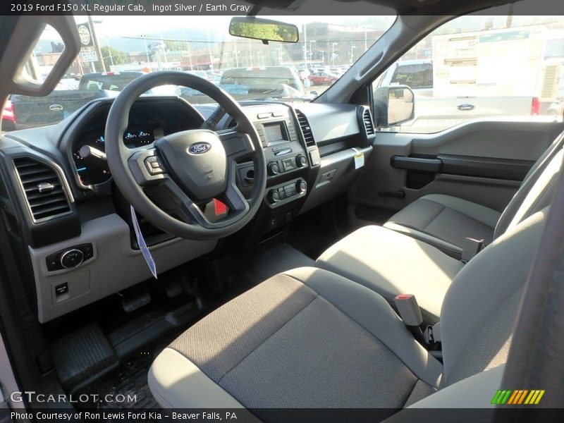 Ingot Silver / Earth Gray 2019 Ford F150 XL Regular Cab