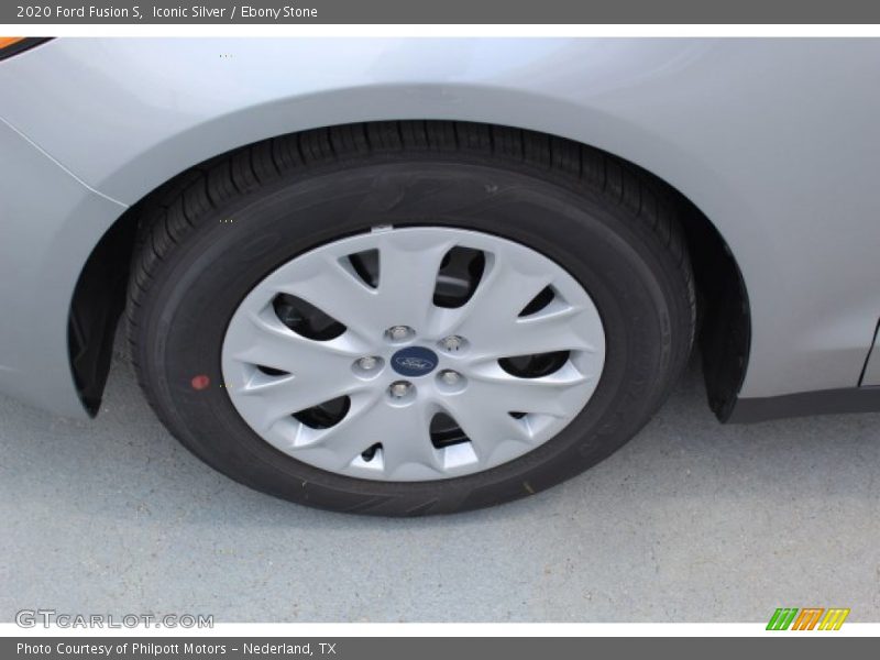 Iconic Silver / Ebony Stone 2020 Ford Fusion S