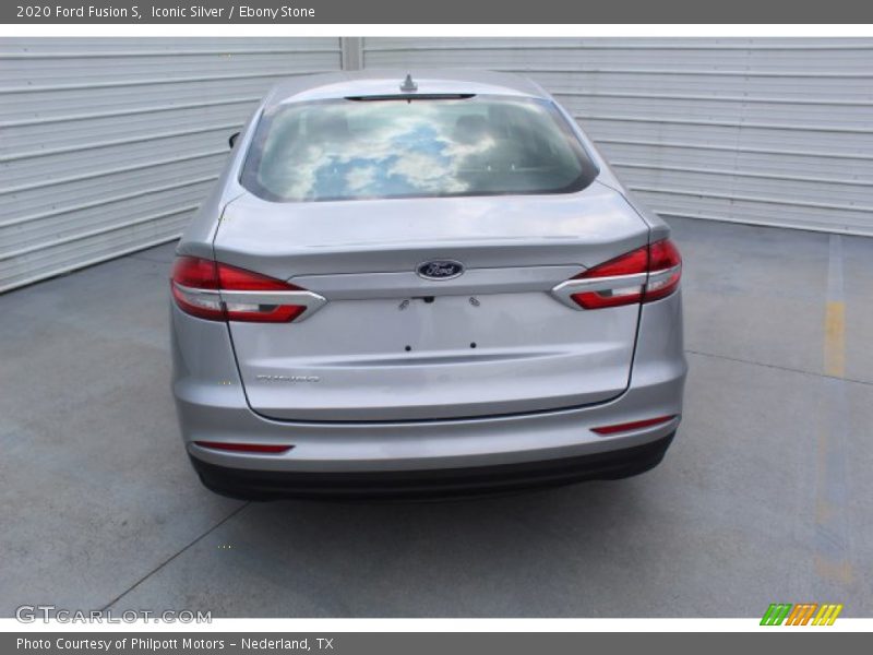 Iconic Silver / Ebony Stone 2020 Ford Fusion S