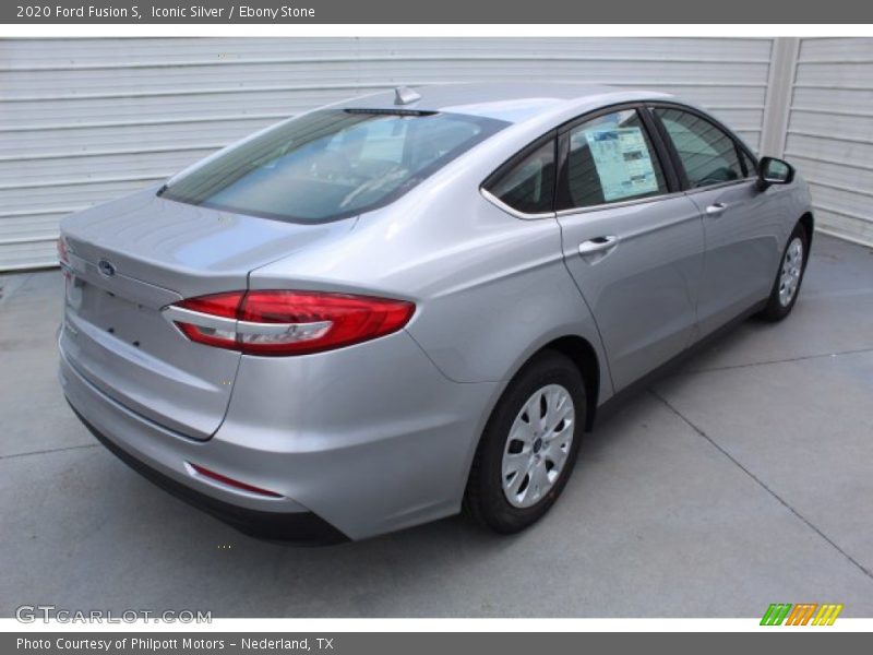 Iconic Silver / Ebony Stone 2020 Ford Fusion S