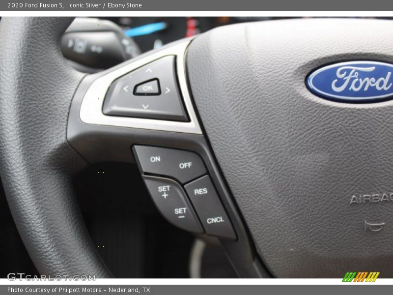Iconic Silver / Ebony Stone 2020 Ford Fusion S
