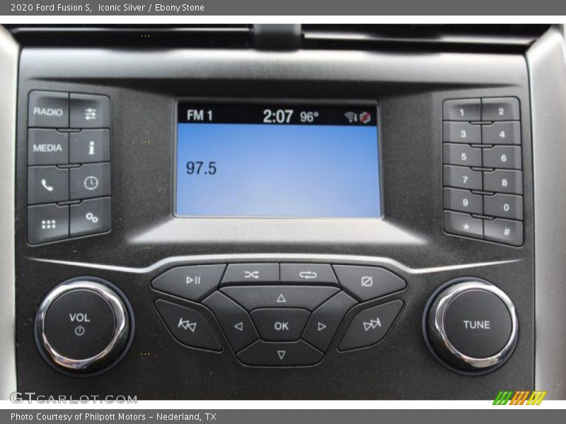 Iconic Silver / Ebony Stone 2020 Ford Fusion S