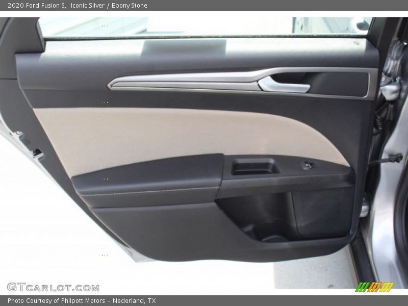 Iconic Silver / Ebony Stone 2020 Ford Fusion S