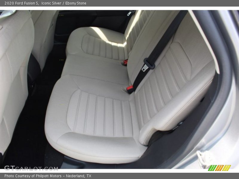 Iconic Silver / Ebony Stone 2020 Ford Fusion S