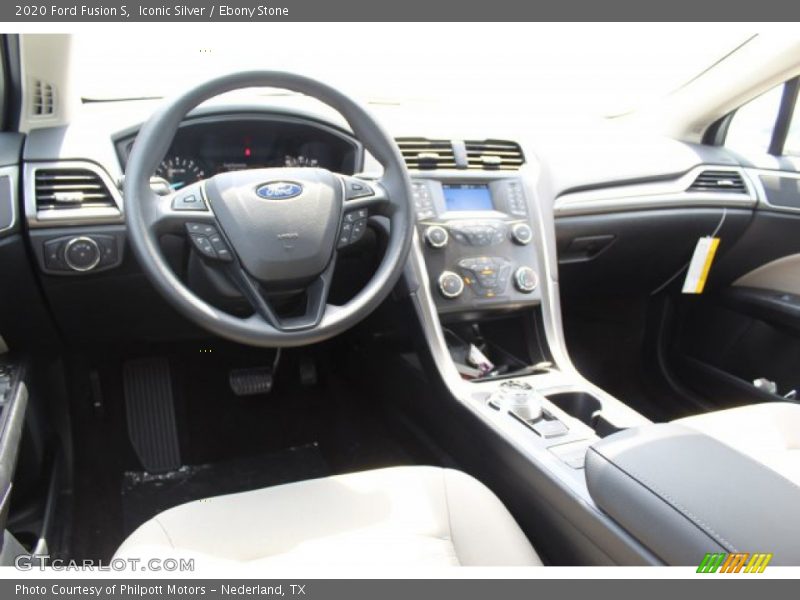 Iconic Silver / Ebony Stone 2020 Ford Fusion S