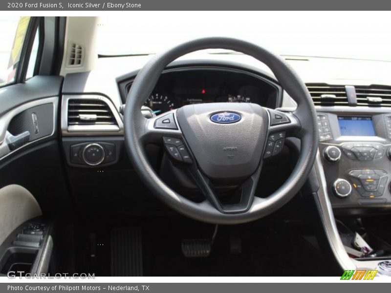 Iconic Silver / Ebony Stone 2020 Ford Fusion S