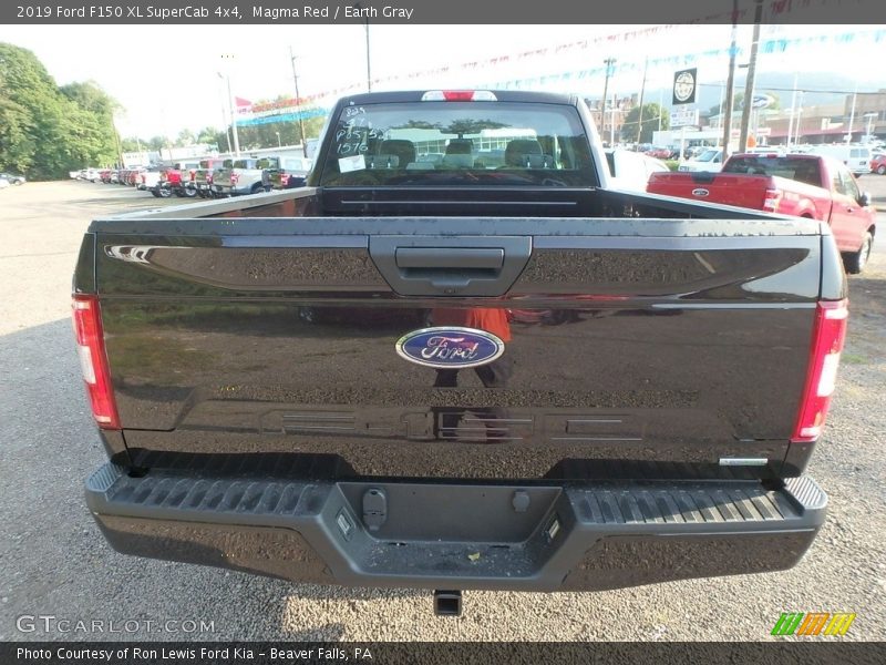 Magma Red / Earth Gray 2019 Ford F150 XL SuperCab 4x4