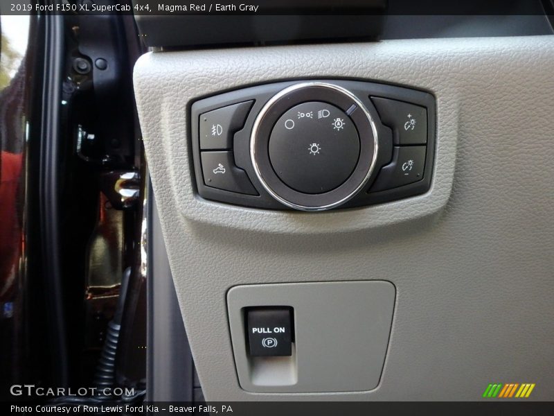 Controls of 2019 F150 XL SuperCab 4x4