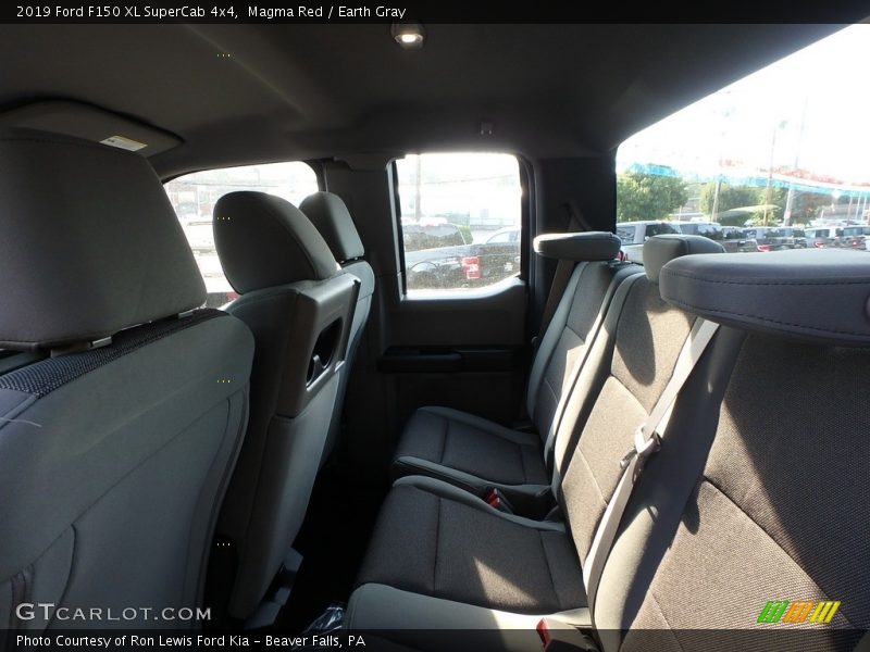 Magma Red / Earth Gray 2019 Ford F150 XL SuperCab 4x4