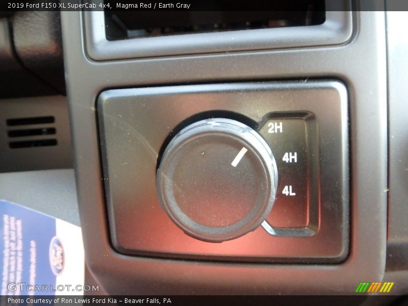 Magma Red / Earth Gray 2019 Ford F150 XL SuperCab 4x4