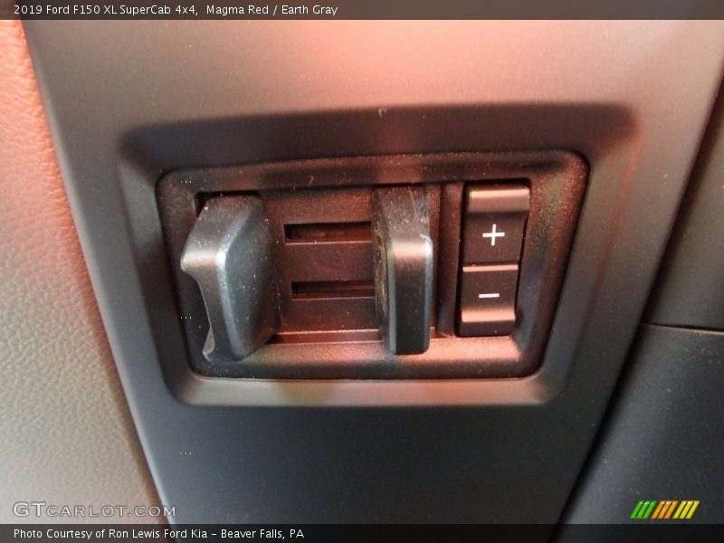 Magma Red / Earth Gray 2019 Ford F150 XL SuperCab 4x4