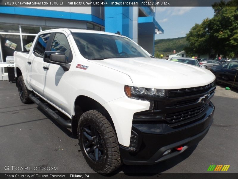 Iridescent Pearl Tricoat / Jet Black 2020 Chevrolet Silverado 1500 LT Trail Boss Crew Cab 4x4