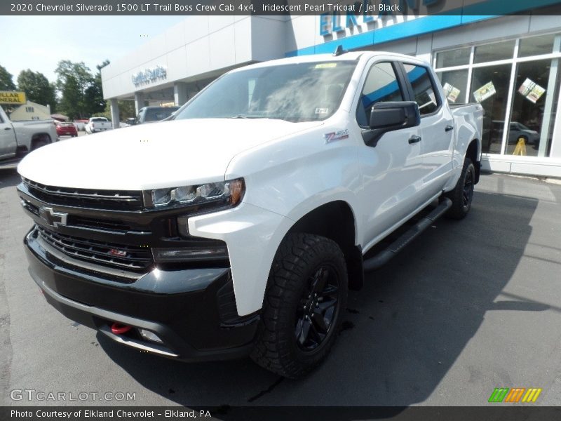 Iridescent Pearl Tricoat / Jet Black 2020 Chevrolet Silverado 1500 LT Trail Boss Crew Cab 4x4