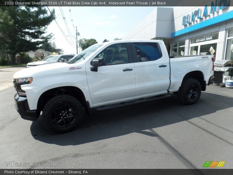 Iridescent Pearl Tricoat / Jet Black 2020 Chevrolet Silverado 1500 LT Trail Boss Crew Cab 4x4