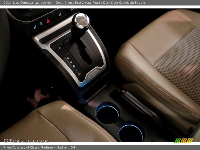 Deep Cherry Red Crystal Pearl / Dark Slate Gray/Light Pebble 2014 Jeep Compass Latitude 4x4