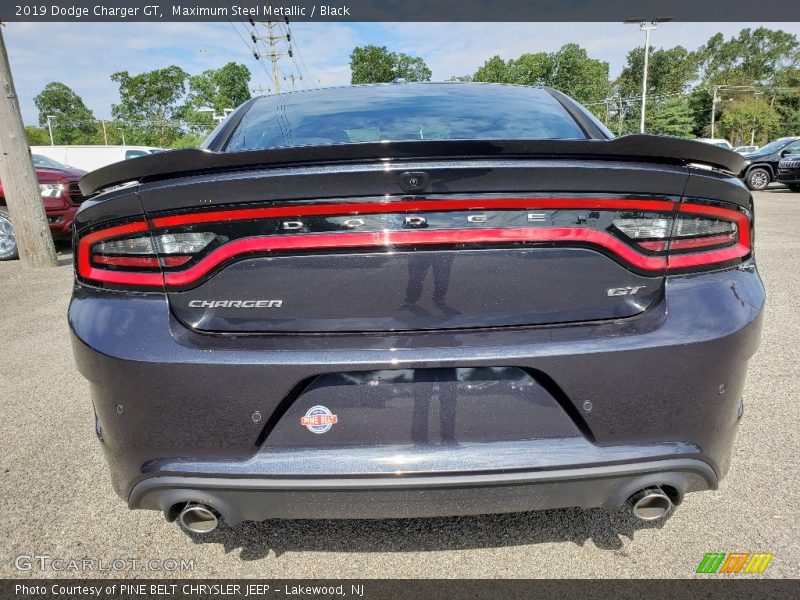 Maximum Steel Metallic / Black 2019 Dodge Charger GT