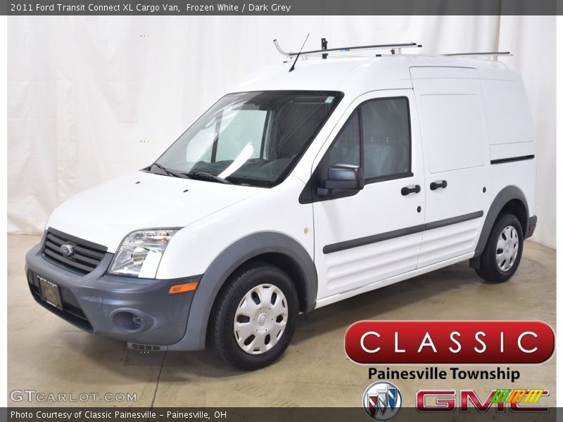 Frozen White / Dark Grey 2011 Ford Transit Connect XL Cargo Van