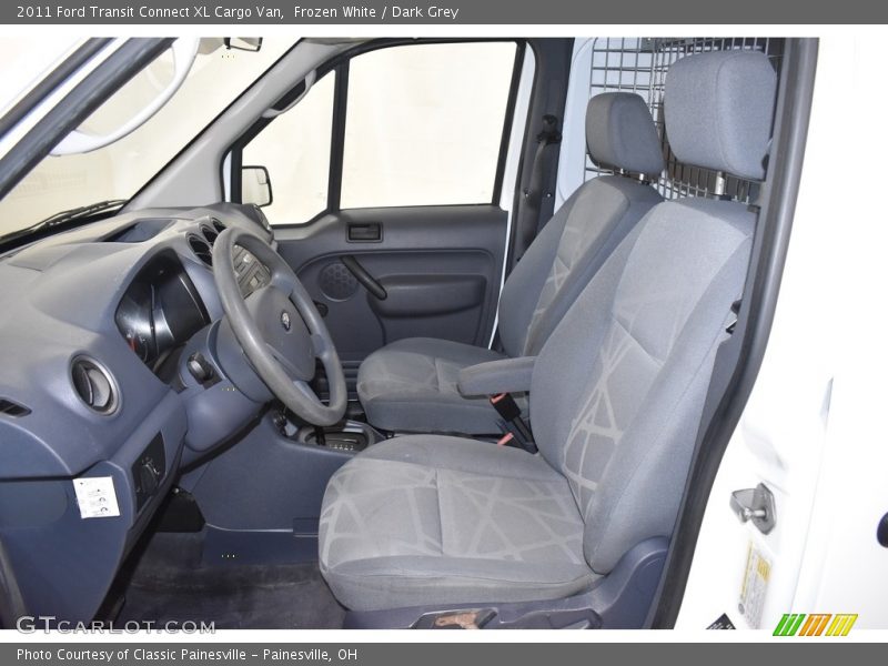 Frozen White / Dark Grey 2011 Ford Transit Connect XL Cargo Van