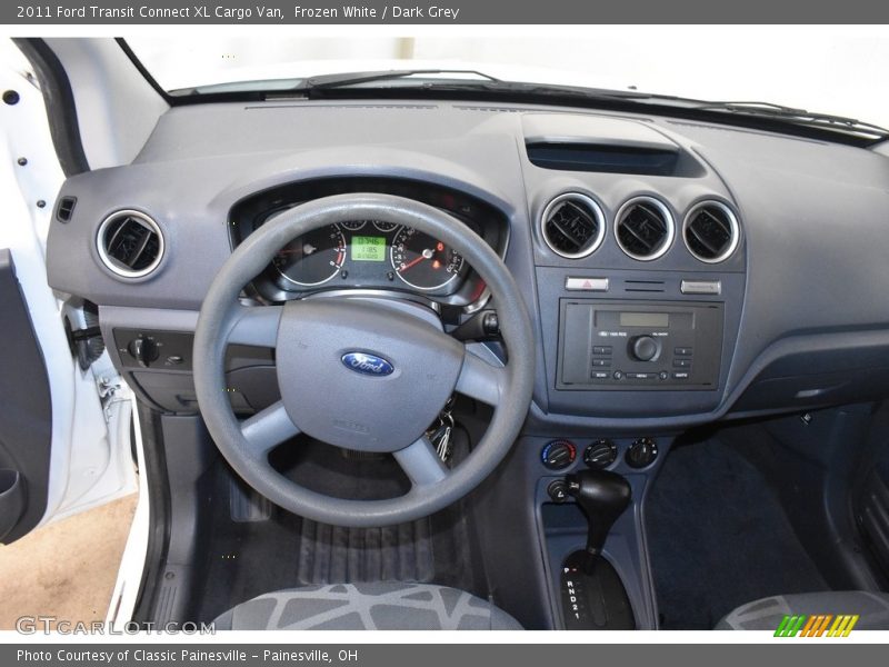Frozen White / Dark Grey 2011 Ford Transit Connect XL Cargo Van